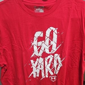 Under Armour Red Graphic T-Shirt